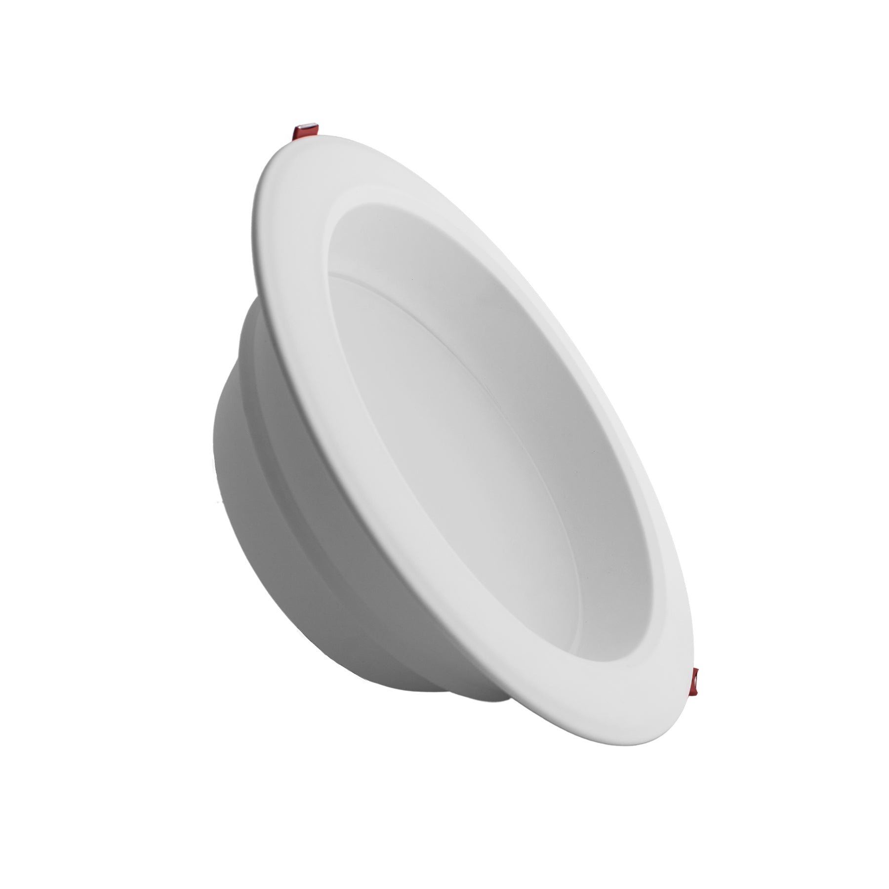 Downlight/Foco LED 25W Circular empotrable 6400k corte Ø 200 mm Marco Blanco