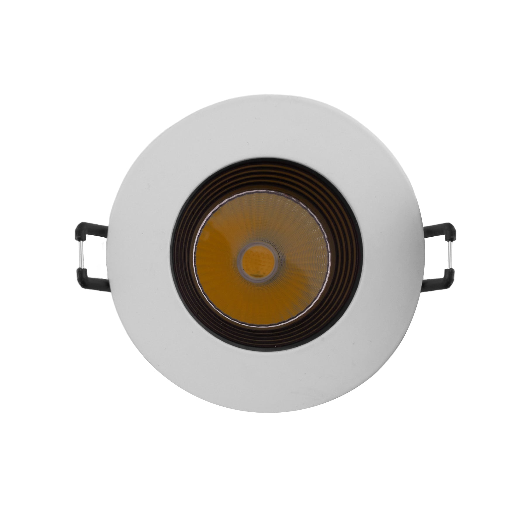 Downlight/Foco LED 9W Circular 6400K empotrable corte Ø 75 mm Marco Blanco