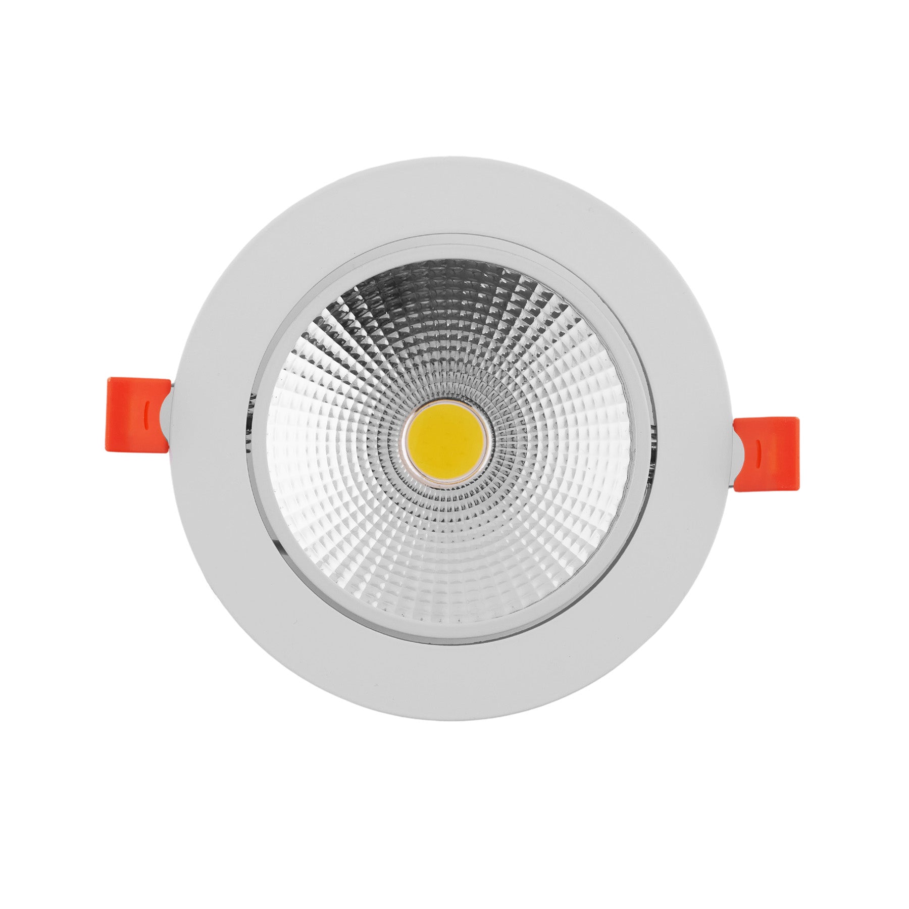 Downlight/Foco COB LED 3W Circular 6000k empotrable corte Ø 70 mm Marco Blanco