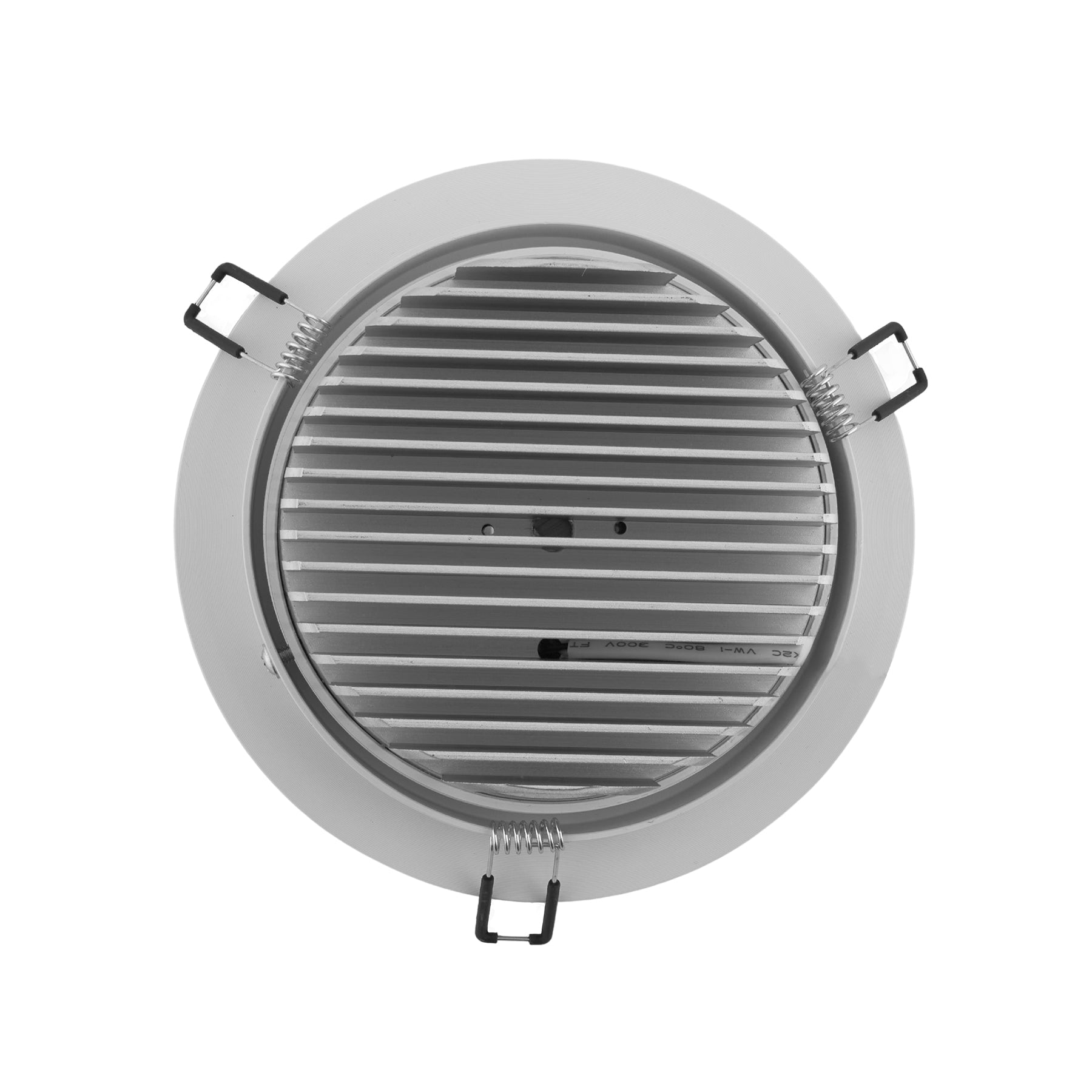 Downlight/Foco COB LED 18W Circular 6400K Empotrable Corte Ø 135 mm Marco Blanco
