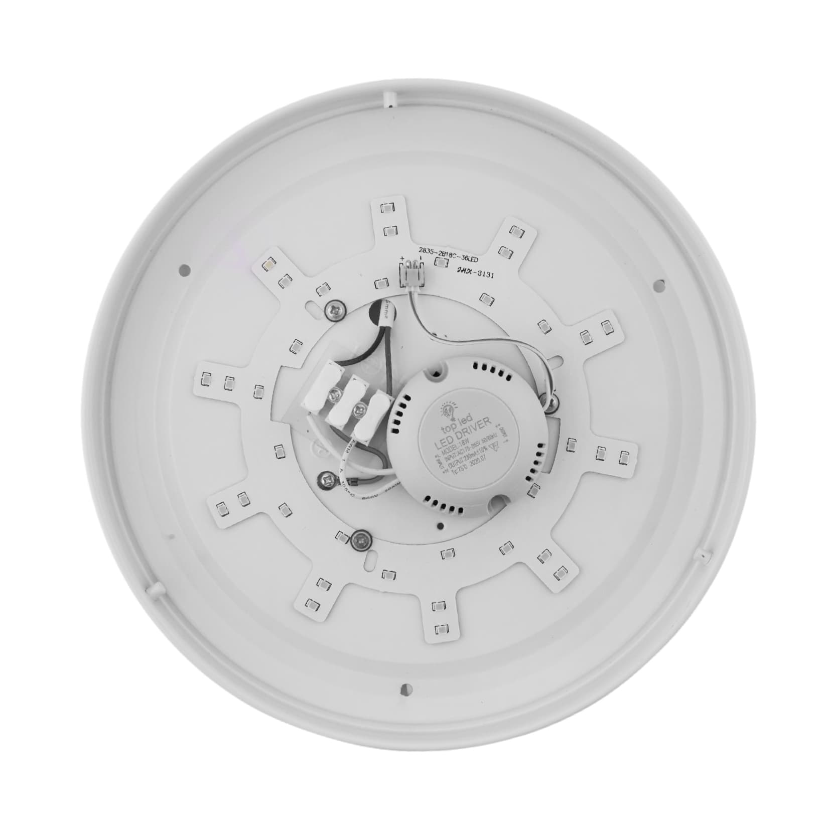 RECAMBIO PLAFON LED 6400K 18W Ø 230MM 1/72